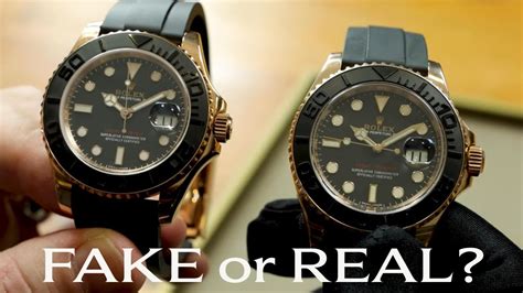 rolex yacht master ii fake vs real|counterfeit rolex how to identify.